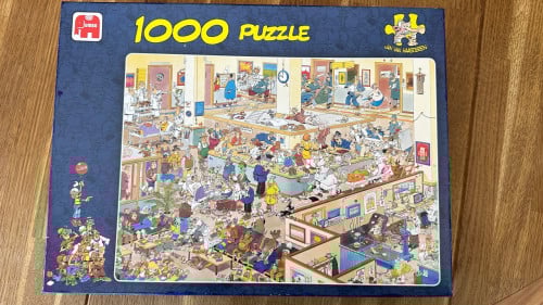 Jan van Haasteren puzzel 1000 stukjes Ziekenhuis