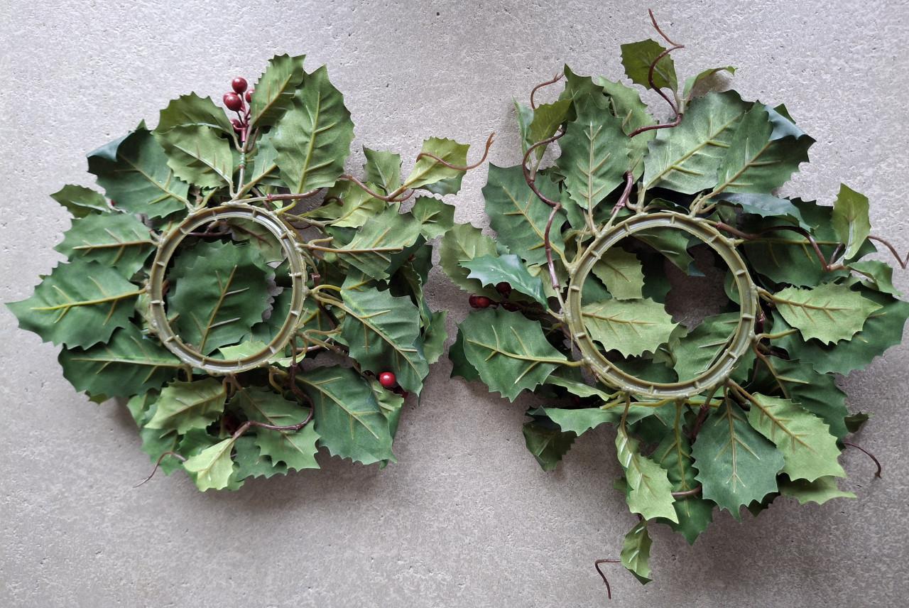 Kerstkransjes, 2 stuks