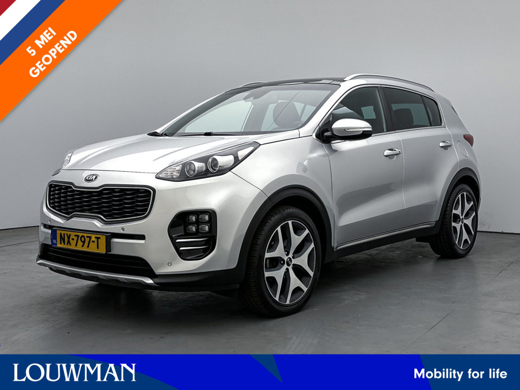 Kia Sportage 1.6 t-gdi gt-line | panoramadak | trekhaak | stuur- en stoelve