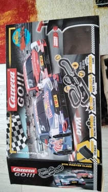 Racebaan merk:carrera go. Type: DTM.