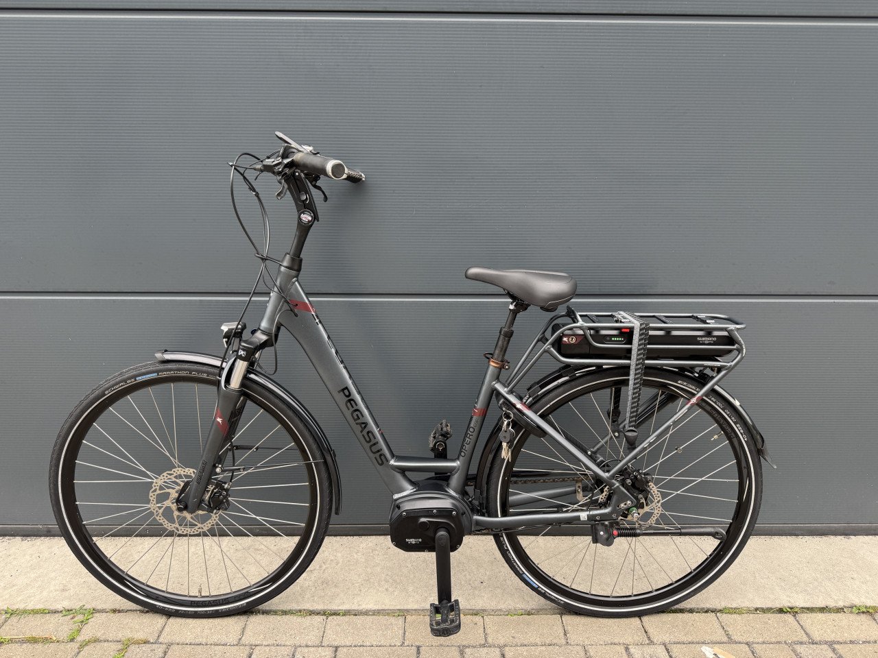 Pegasus Opero E8F middenmotor elektrische fiets 400WH