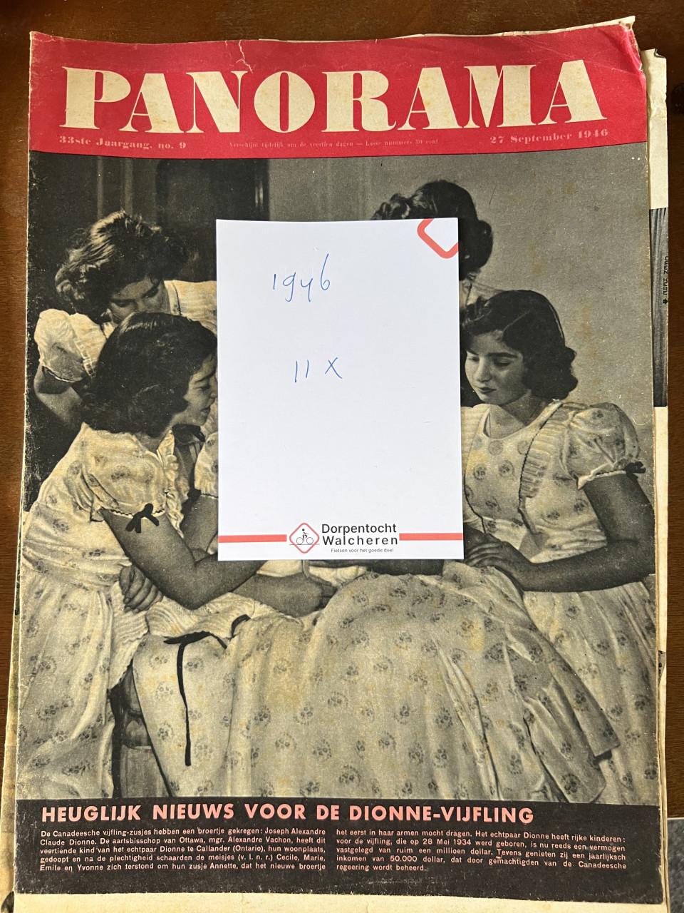 Vintage Panorama tijdschriften '30 '40 '50-jaren