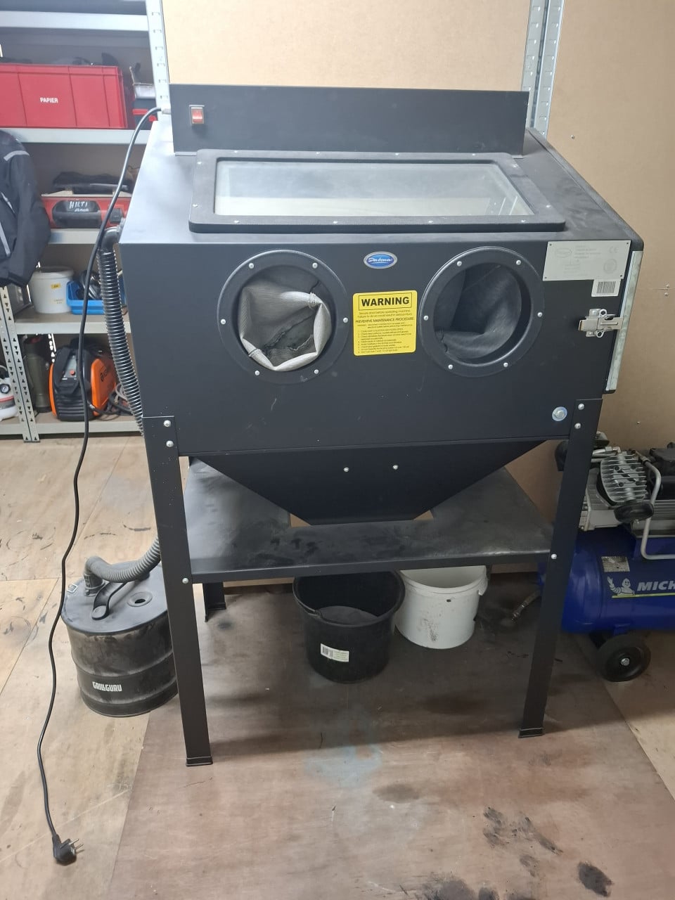 DAYTONA STRAALKAST 220 LTR MET STRAALMIDDEL
