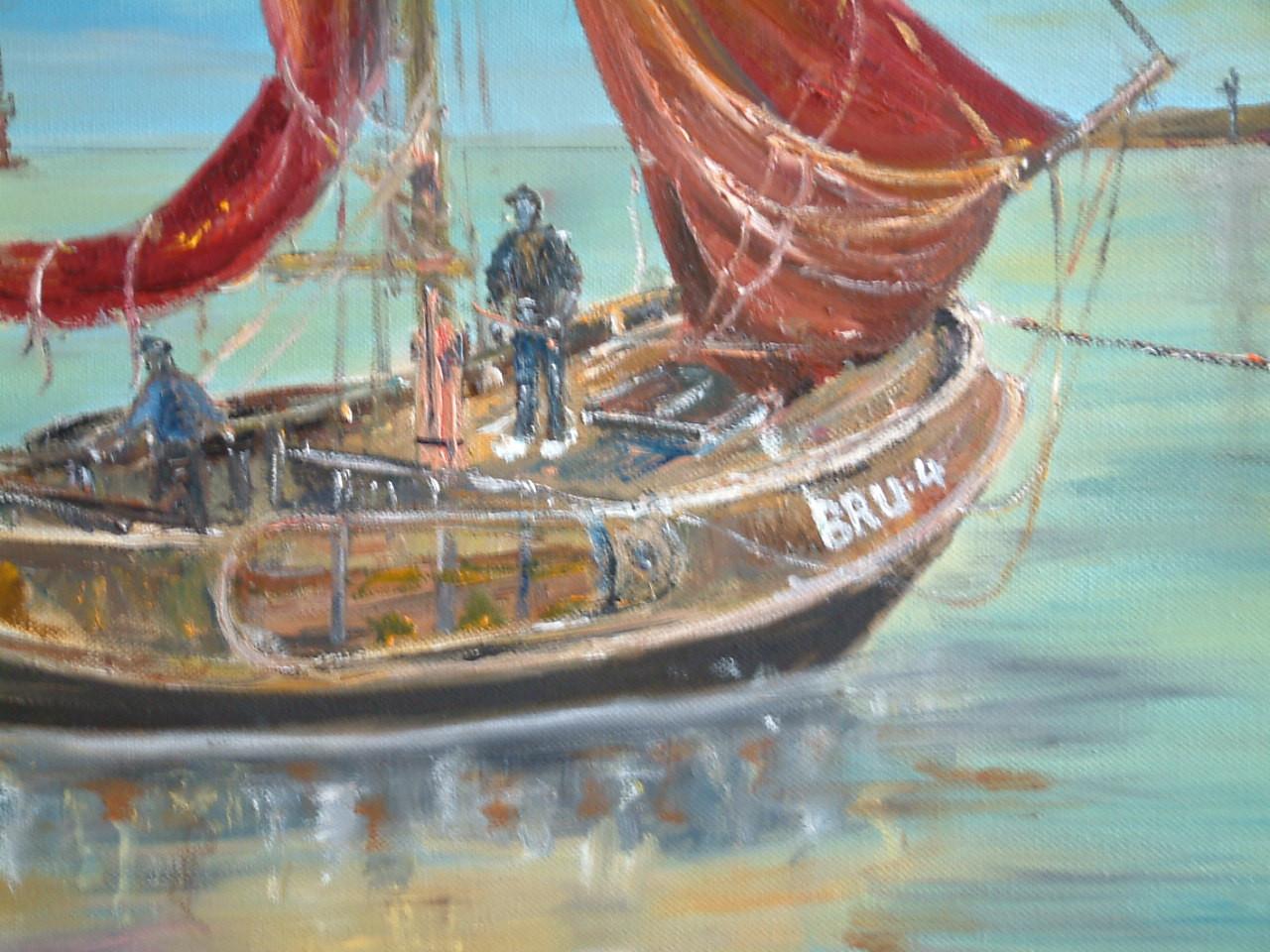 BRU -4  -Moed en Trouw  Bot  visser