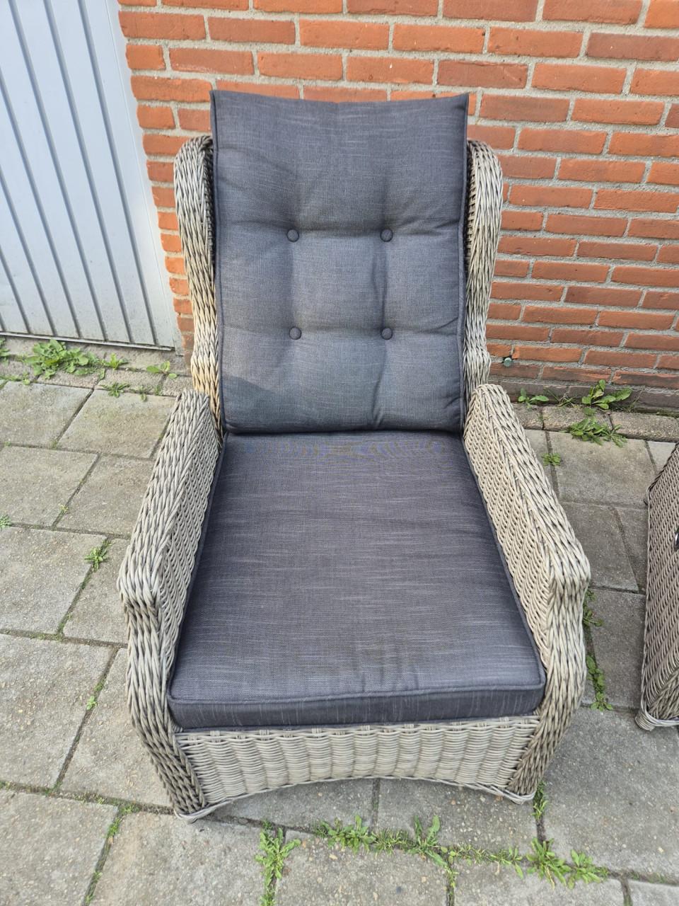 AVH-Collectie Ibiza lounge verstelbare tuinstoelen