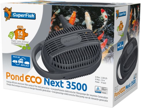 Vijverpomp pond eco next 3500 zuinig nieuw