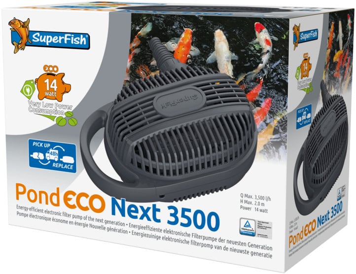 Vijverpomp pond eco next 3500 zuinig nieuw