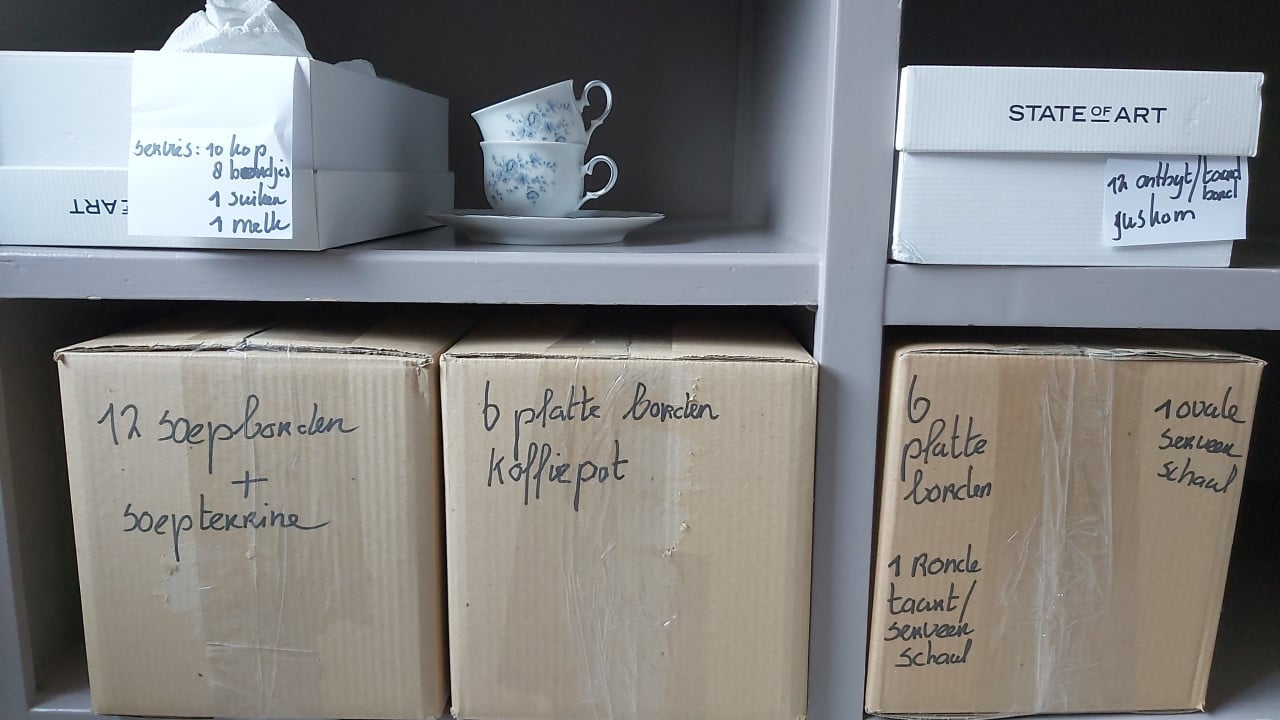 Antiek servies