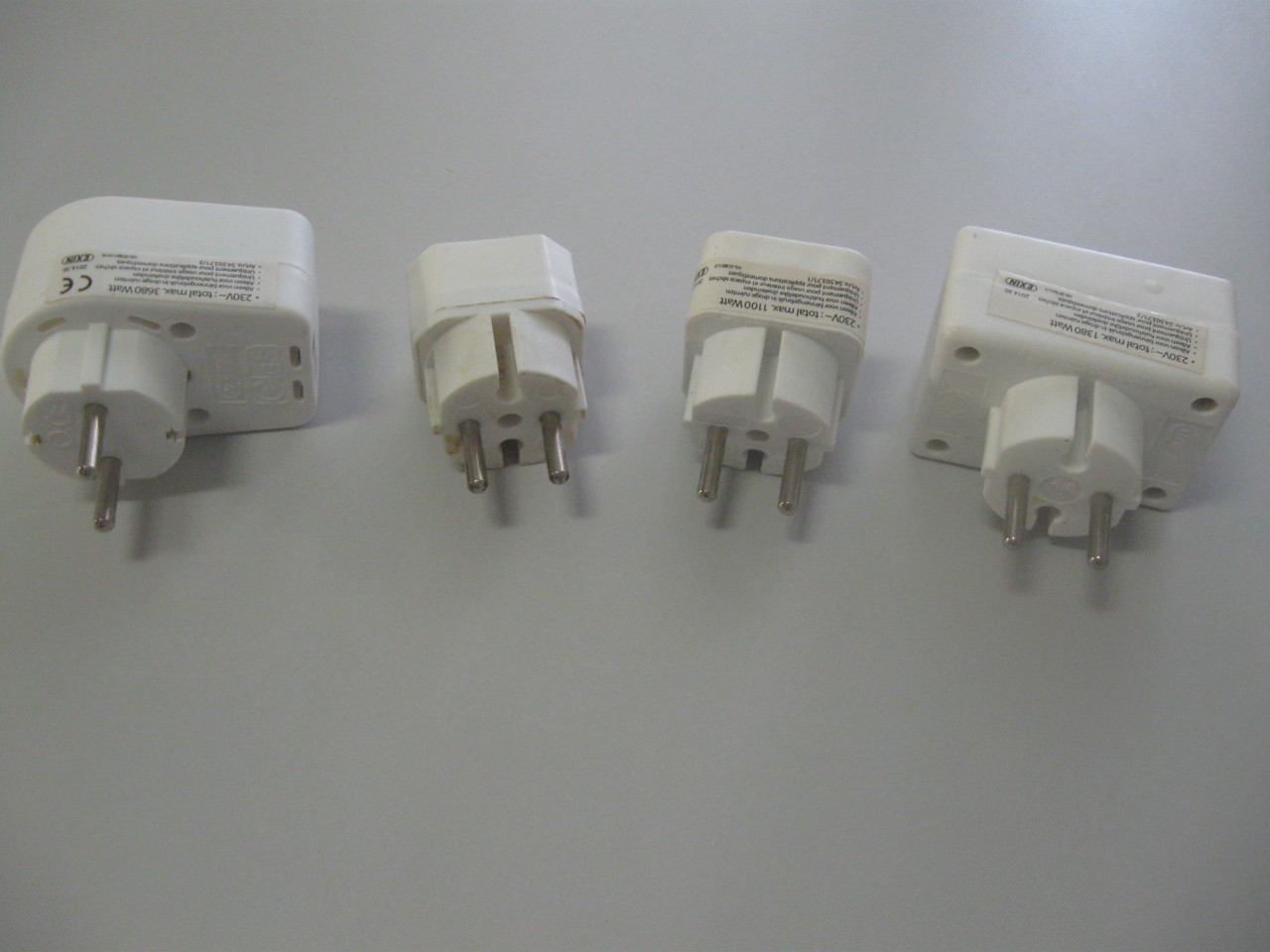 4 Verloop stekkers
