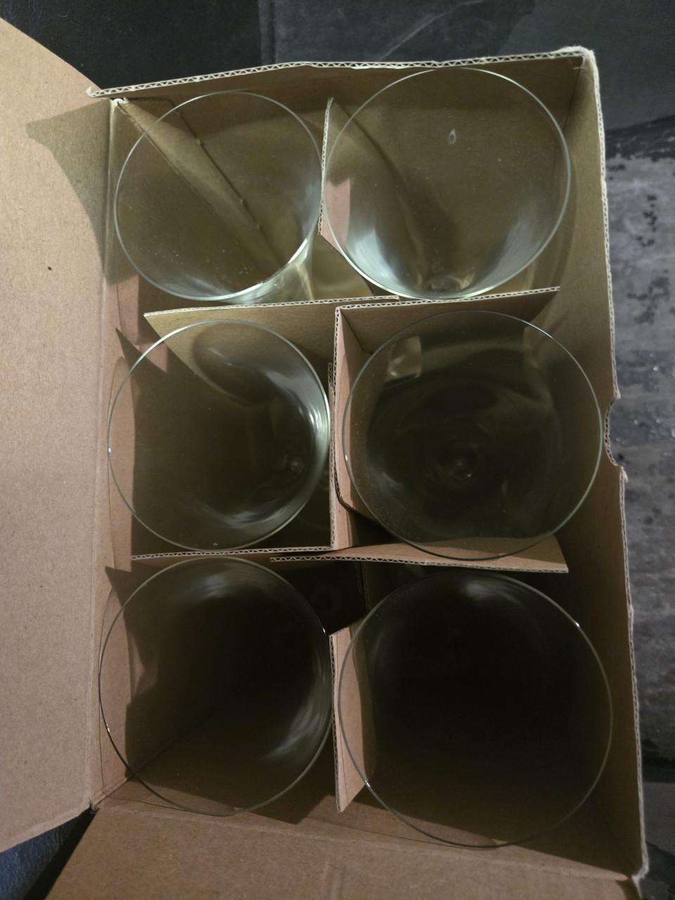 Arcoroc champagnecoupeglazen 6 stuks,  Nieuw in doos