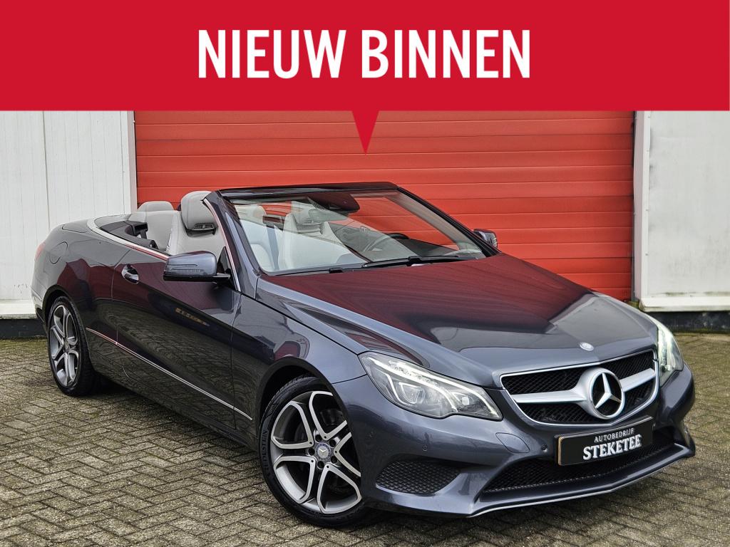 Mercedes-Benz E-Klasse cabrio 200 edition sport | stoel verw./koeling | nav