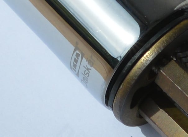 2x Ikea Dalskär (chroom versie) (wastafelmengkranen)