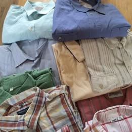 Pakket overhemden shirt maat xxl koopje € 10
