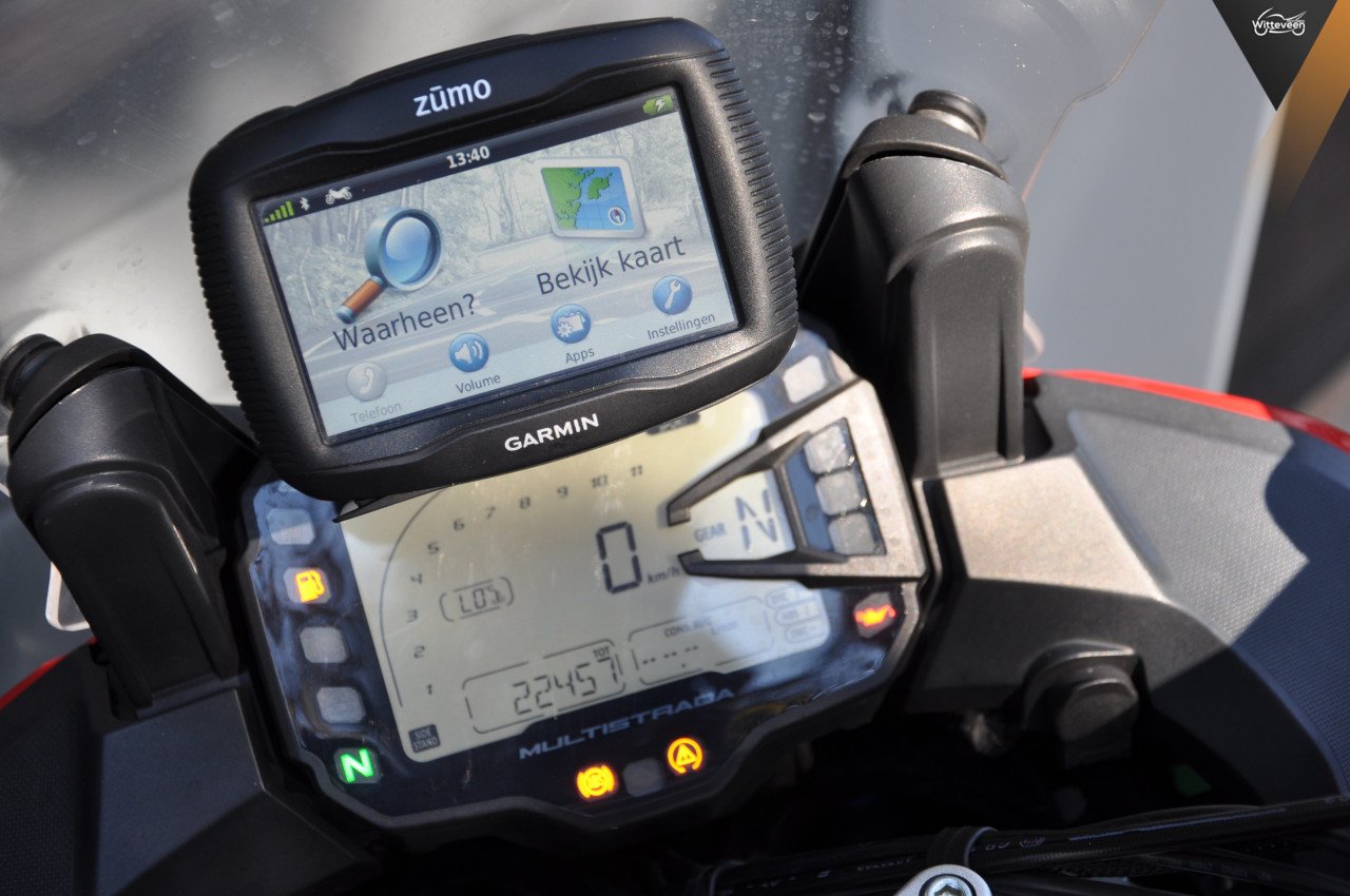 Ducati Multistrada 1200, nette motor!
