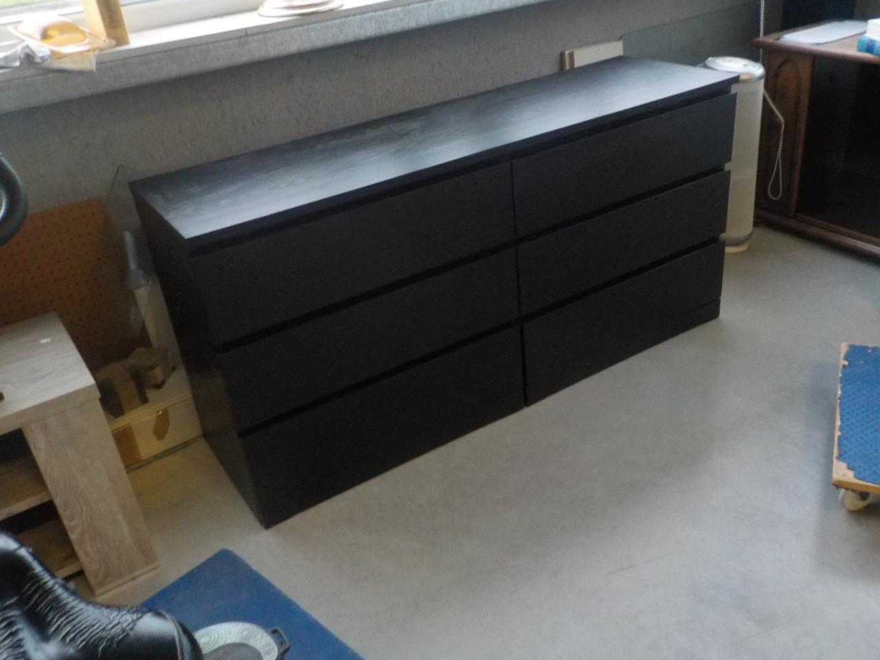 Ikea 6 ladenkast 160 x 78 cm Model MALM nog steeds nieuw te koop