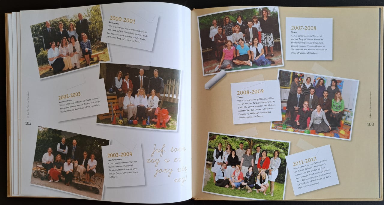 DS PIETER VAN DIJKESCHOOL BRUINISSE - 25 jaar