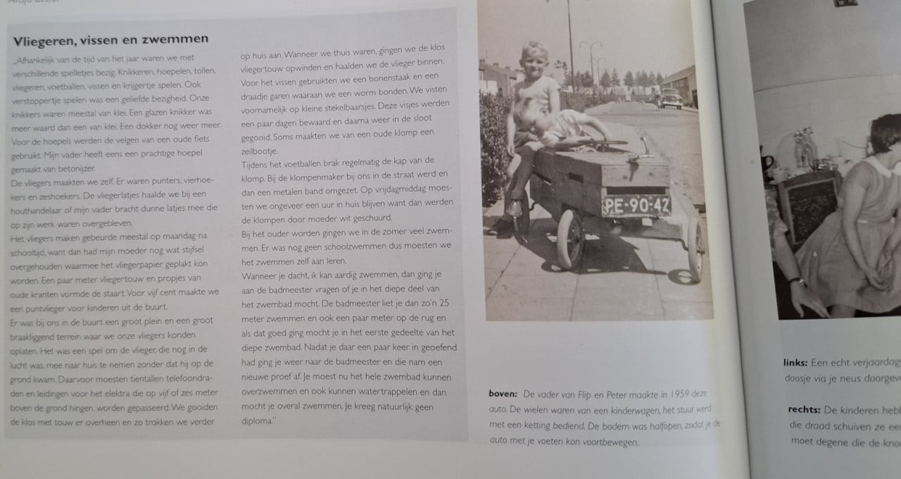Thuis in de jaren vijftig, door P. Boer