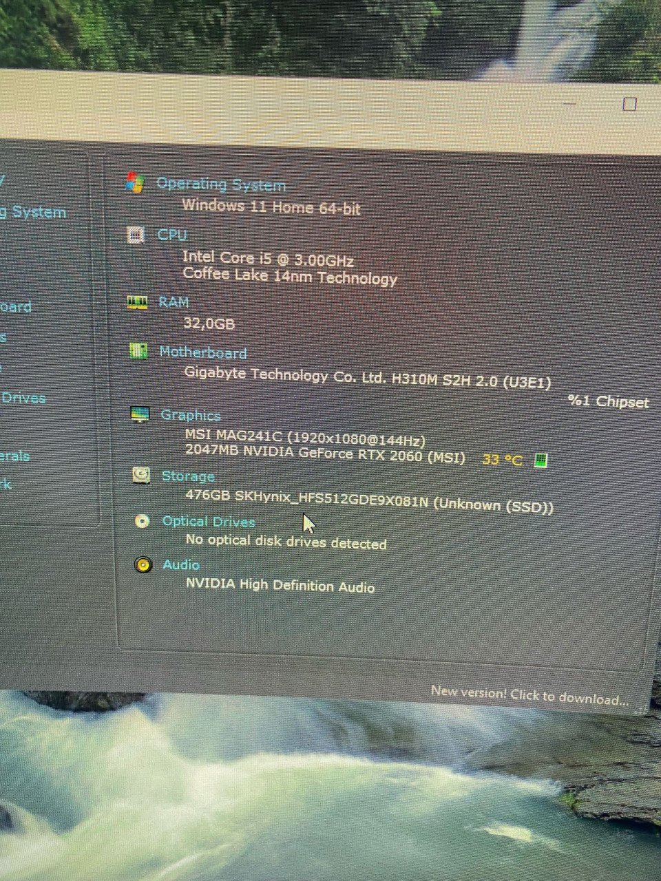 Game Pc Set Sharkoon I5/32gb ddr4/RTX2060 6GB/M2 SSD 512GB