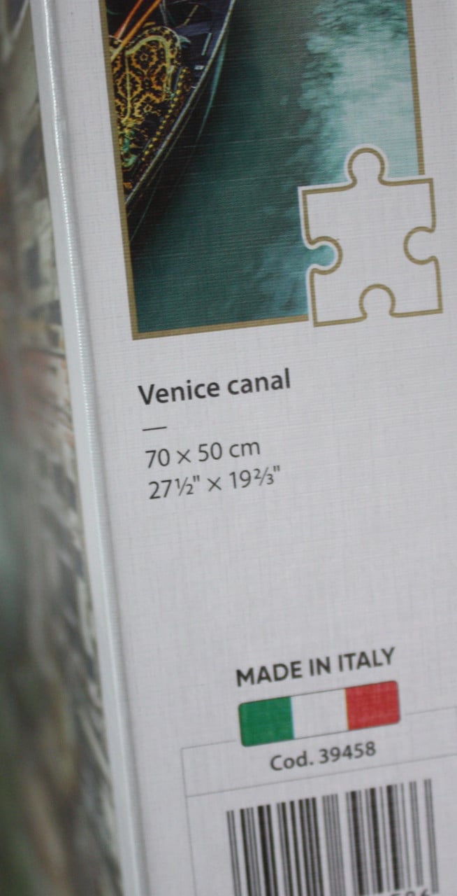 Puzzel 1000 stukjes venetie