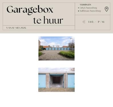 Garagebox te huur, Paauwenburg