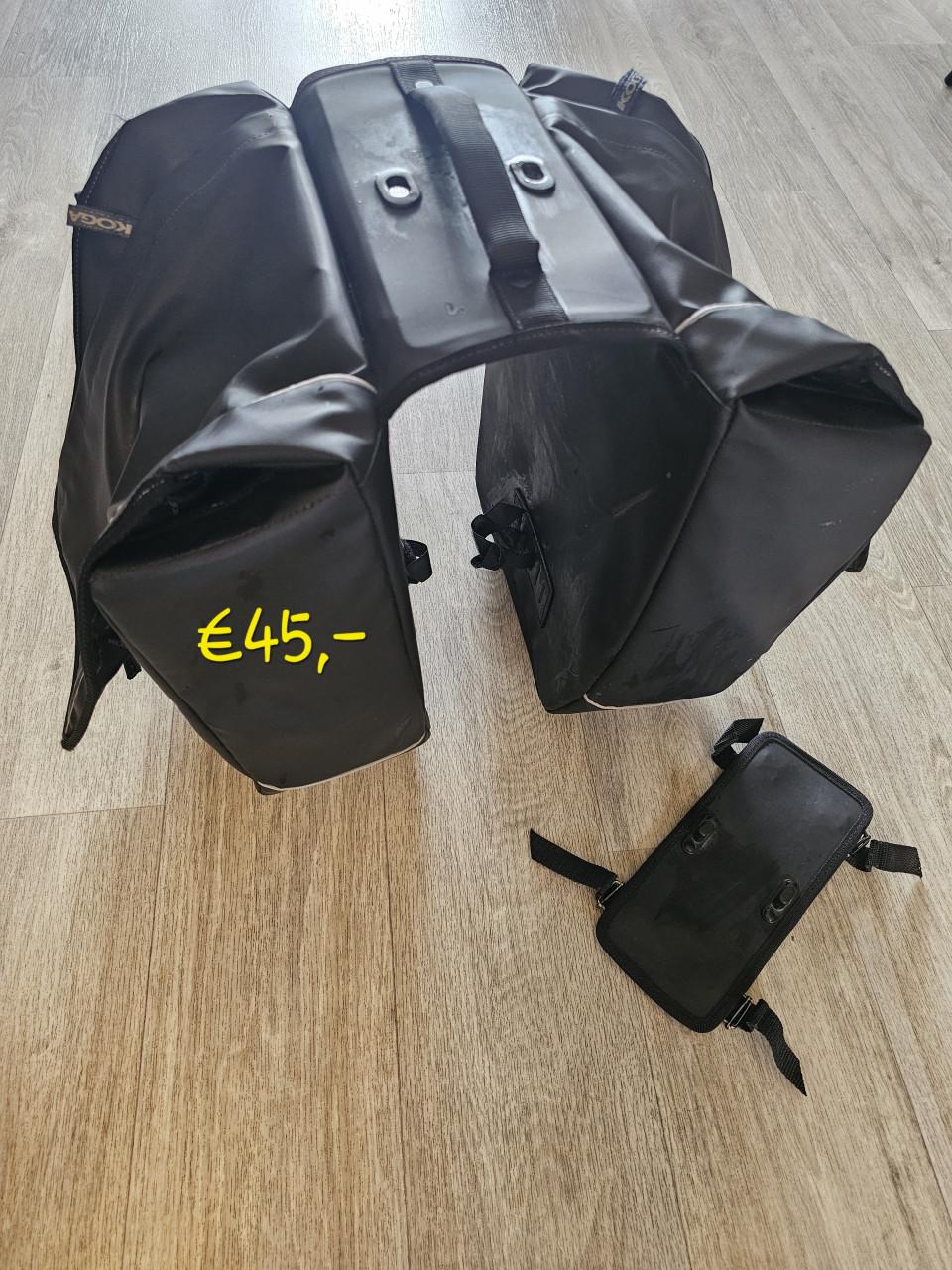 Fietstassen dubbele merk Koga