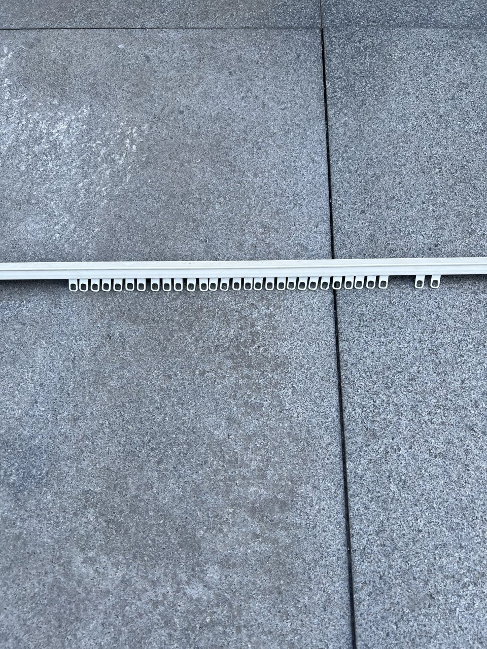 Gordijnrails 220 cm