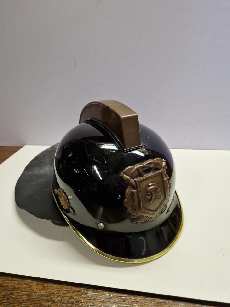Brandweerhelm.