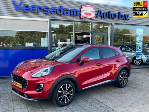 Ford Puma 1.0 ecoboost hybrid st-line x 155 pk, schuif/kanteldak, trekhaak,