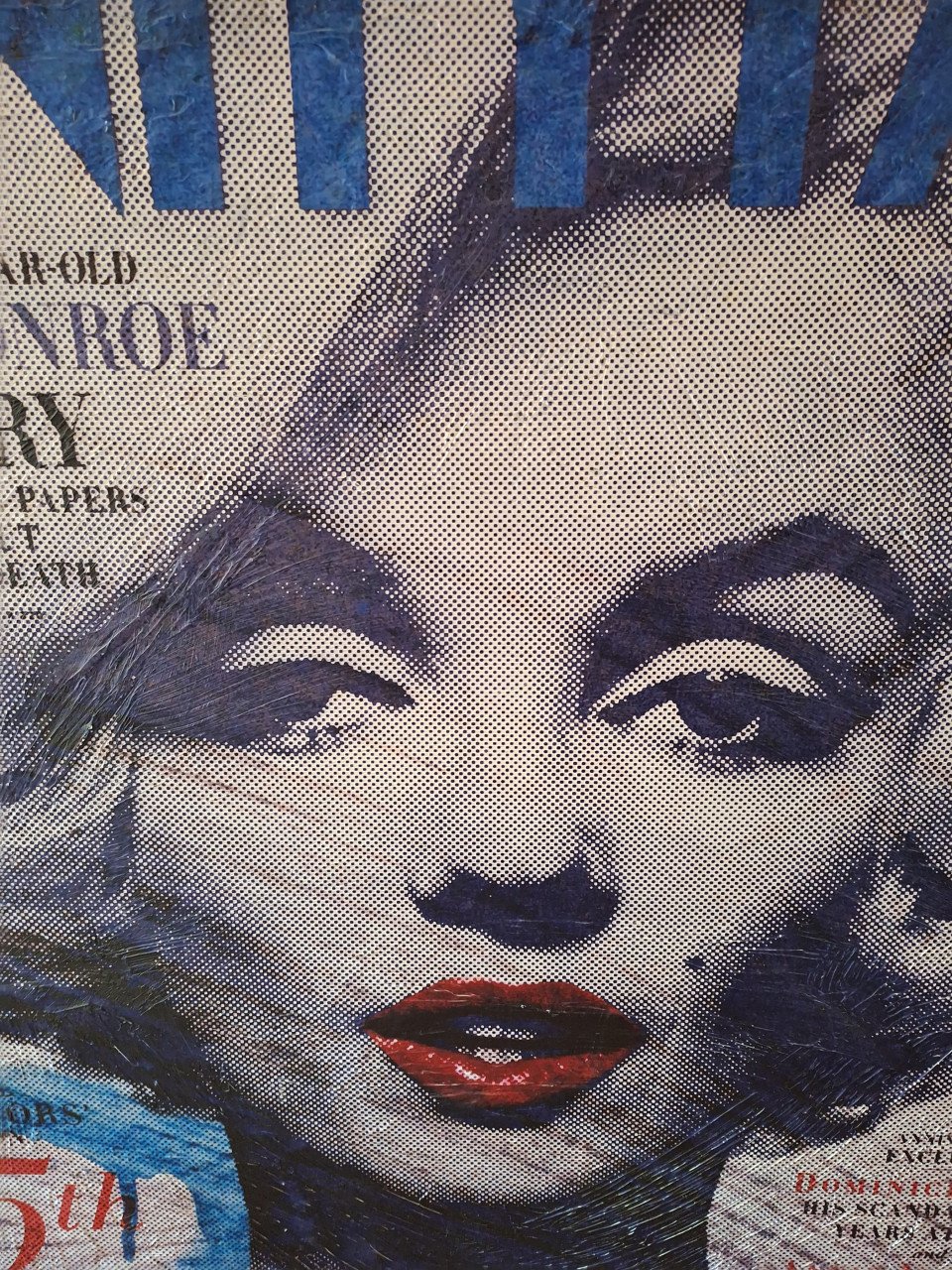 Marilyn Monroe schilderij