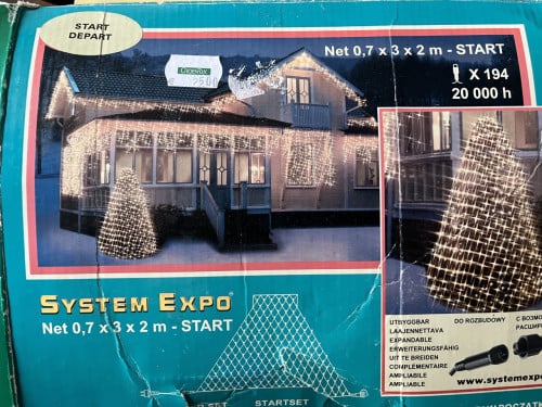 Lichtjes-net voor buiten