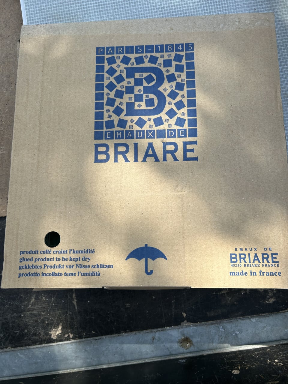 Mozaïek tegeltjes gratis af te halen