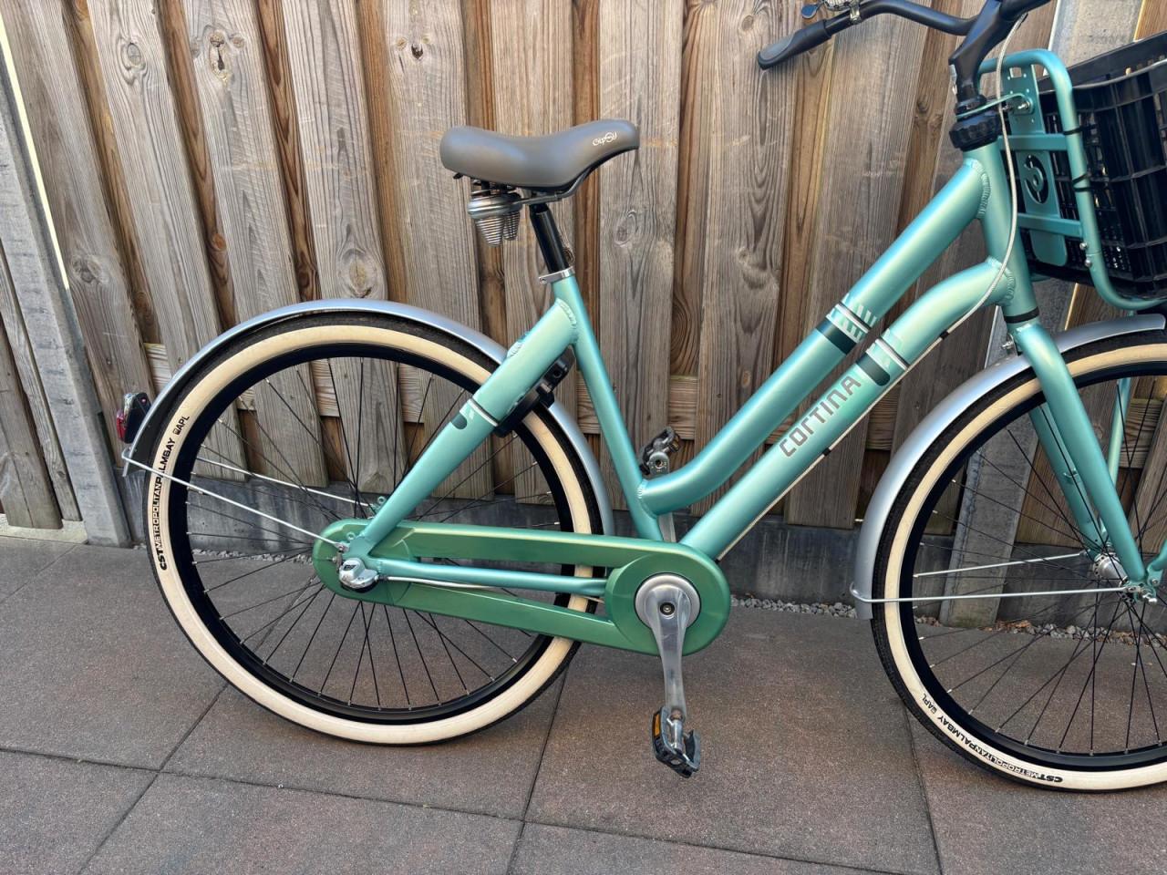 Cortina Crush stadsfiets, groen, maat 51