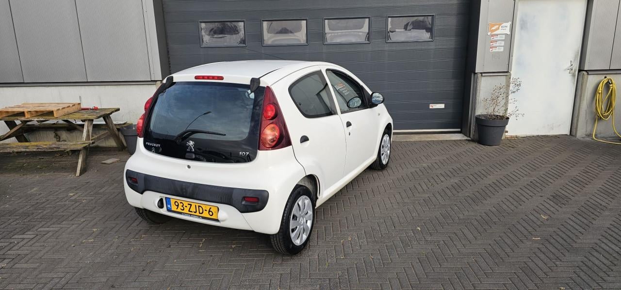 TE KOOP PEUGEOT 107 1.0 EURO 5 ZUINIGHEIDSLABEL A