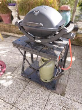 Weber gas BBQ
