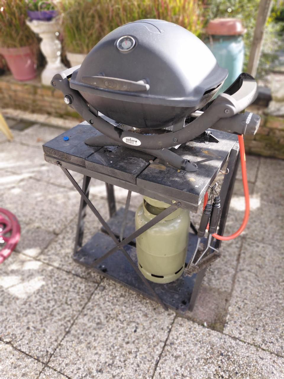 Weber gas BBQ