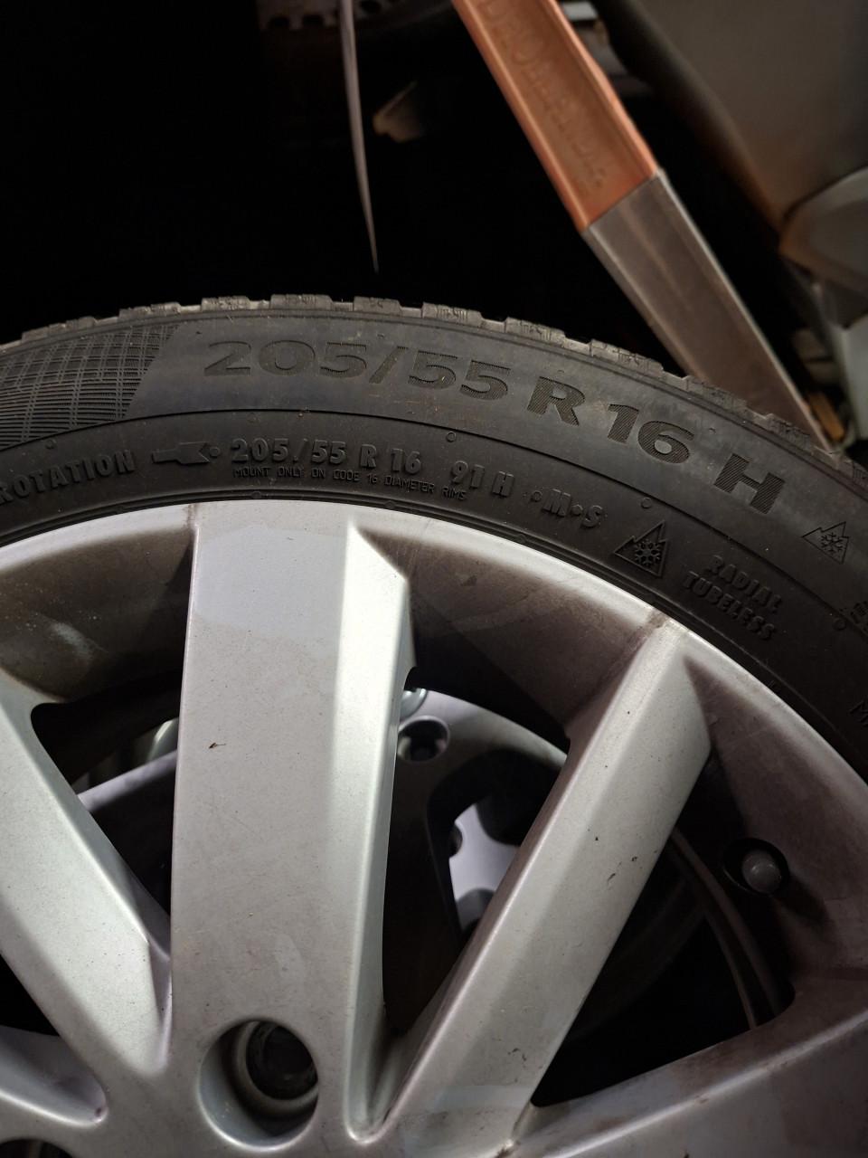 Winter wielen set 16 inch seat