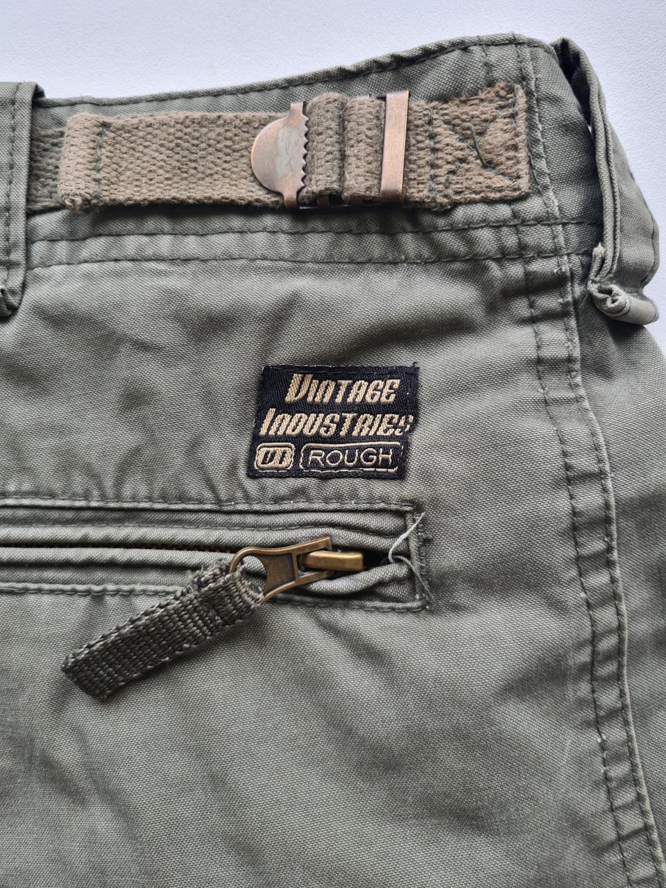 Stoere en comfortabele cargo broek Vintage Industries, model Rough. Mt M