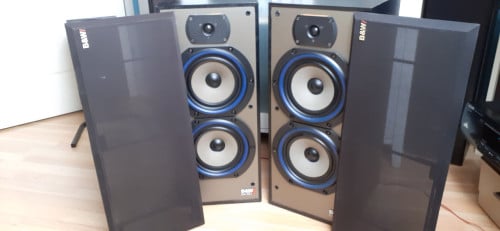 2 stuks B&W 220i vintage speakers