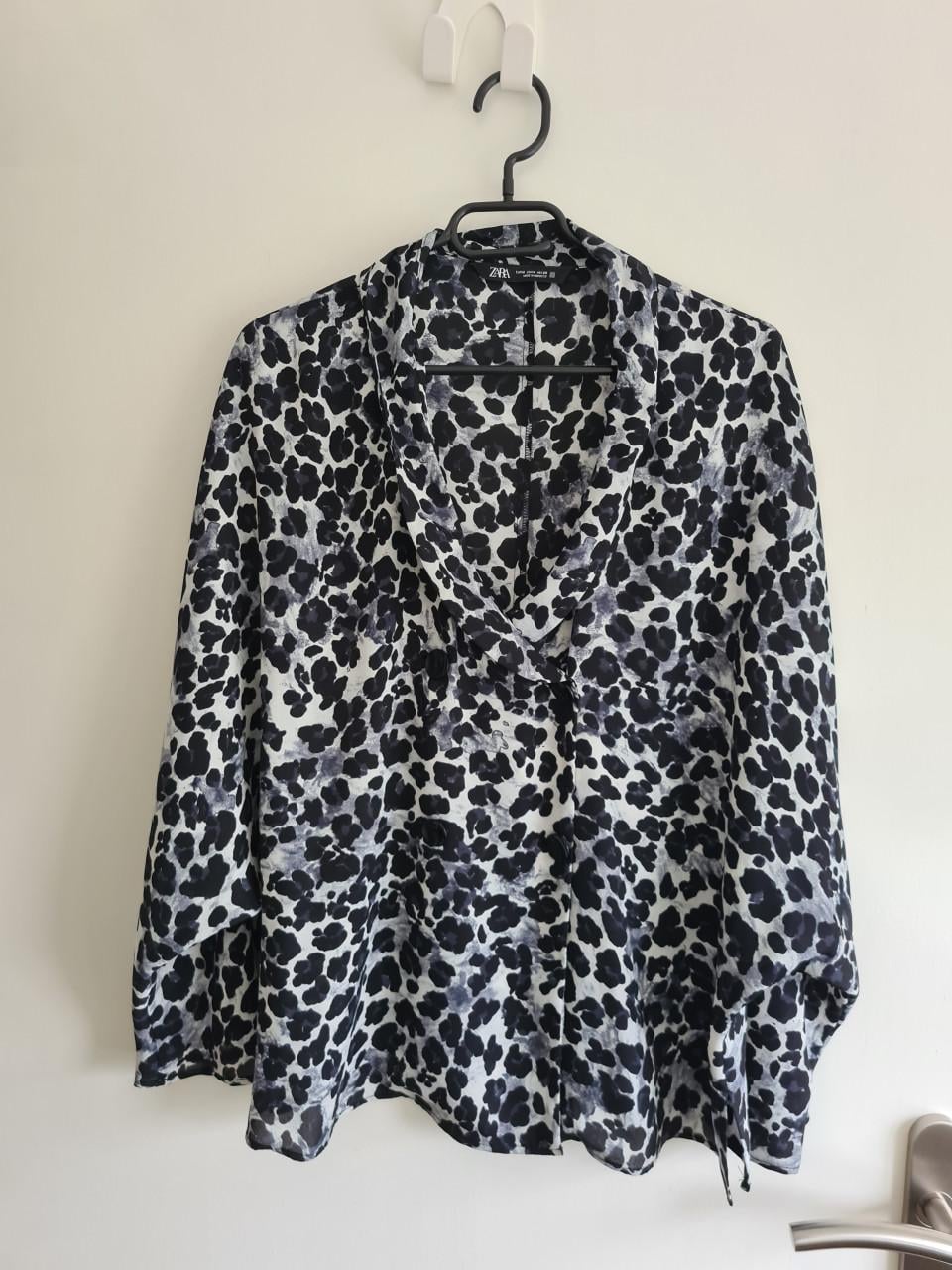Zara blouse met luipaardprint - Maat M
