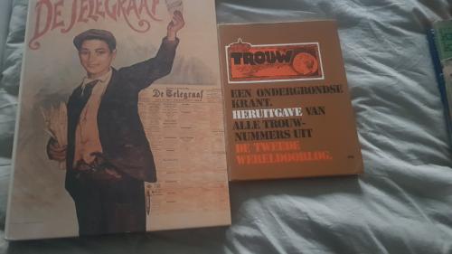 De telegraaf 100 jaar en dagblad trouw in de oorlog