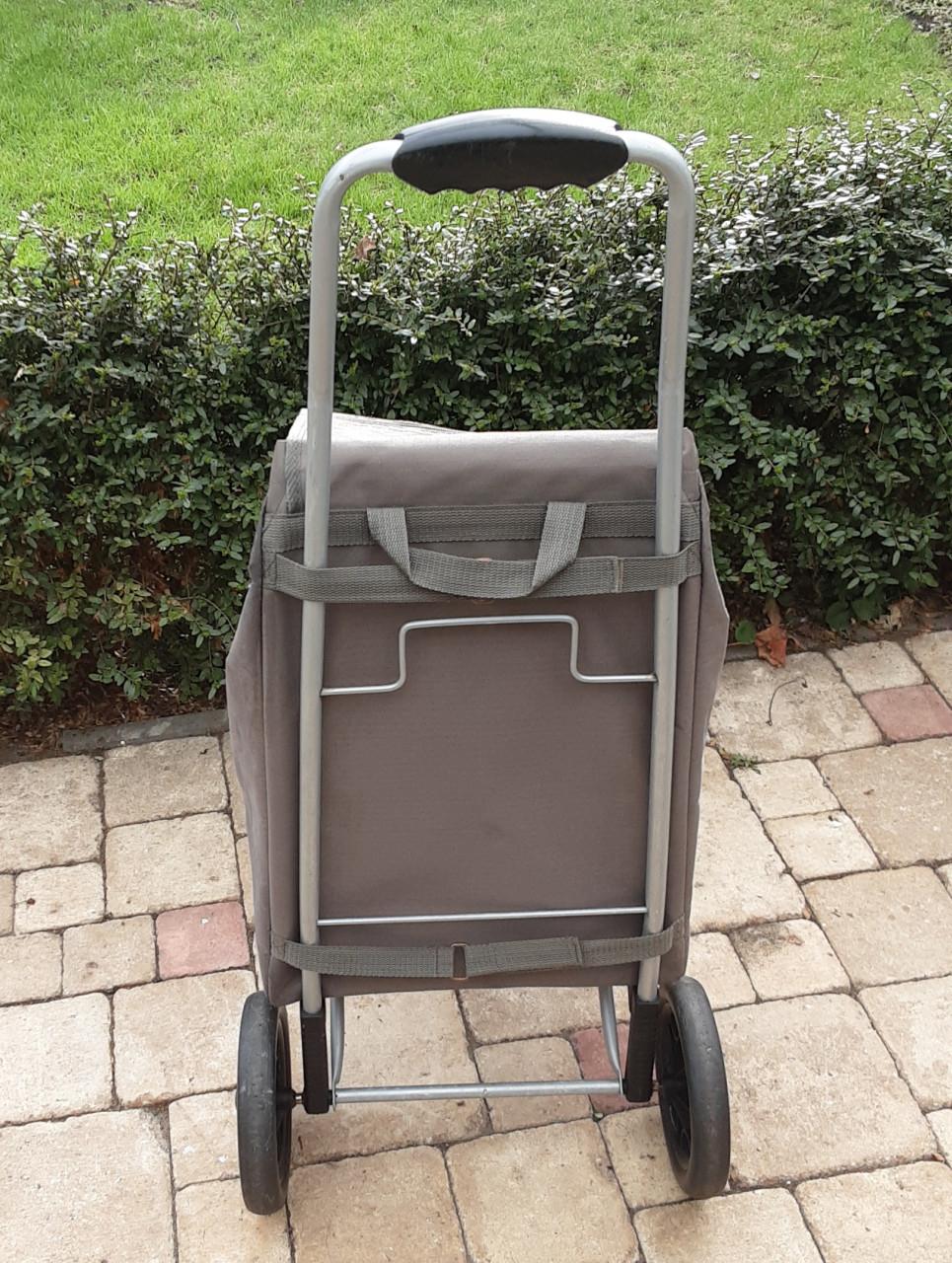 Boodschappen wagentje met afneembare tas