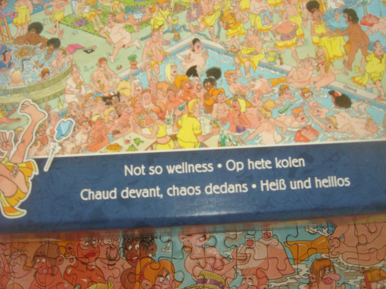 Te koop Complete jan van haasteren puzzel Op hete kolen 1000 stukjes