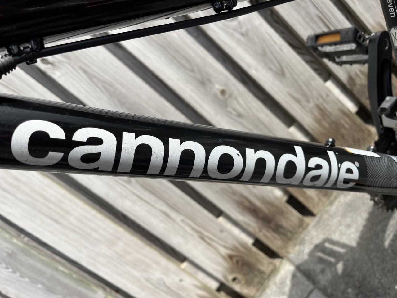Cannondale mountainbike zwart