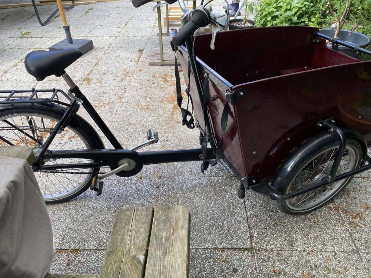 Babboe Big bakfiets 1e gen. - nieuw in de lak, technisch als nieuw!