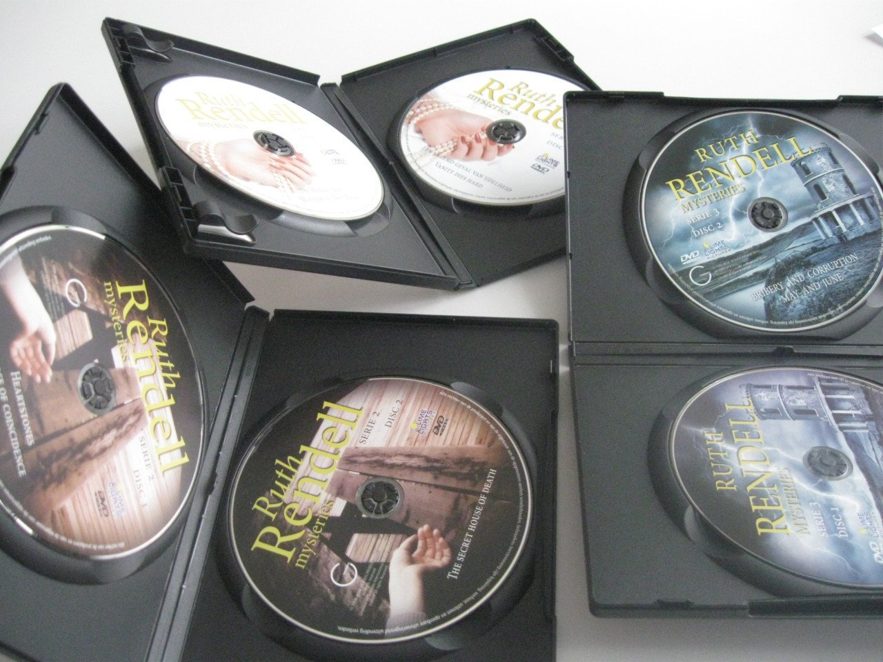 6 Dvd"s Ruth Rendell