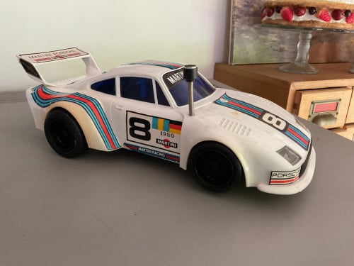 Vintage Porsche racewagen