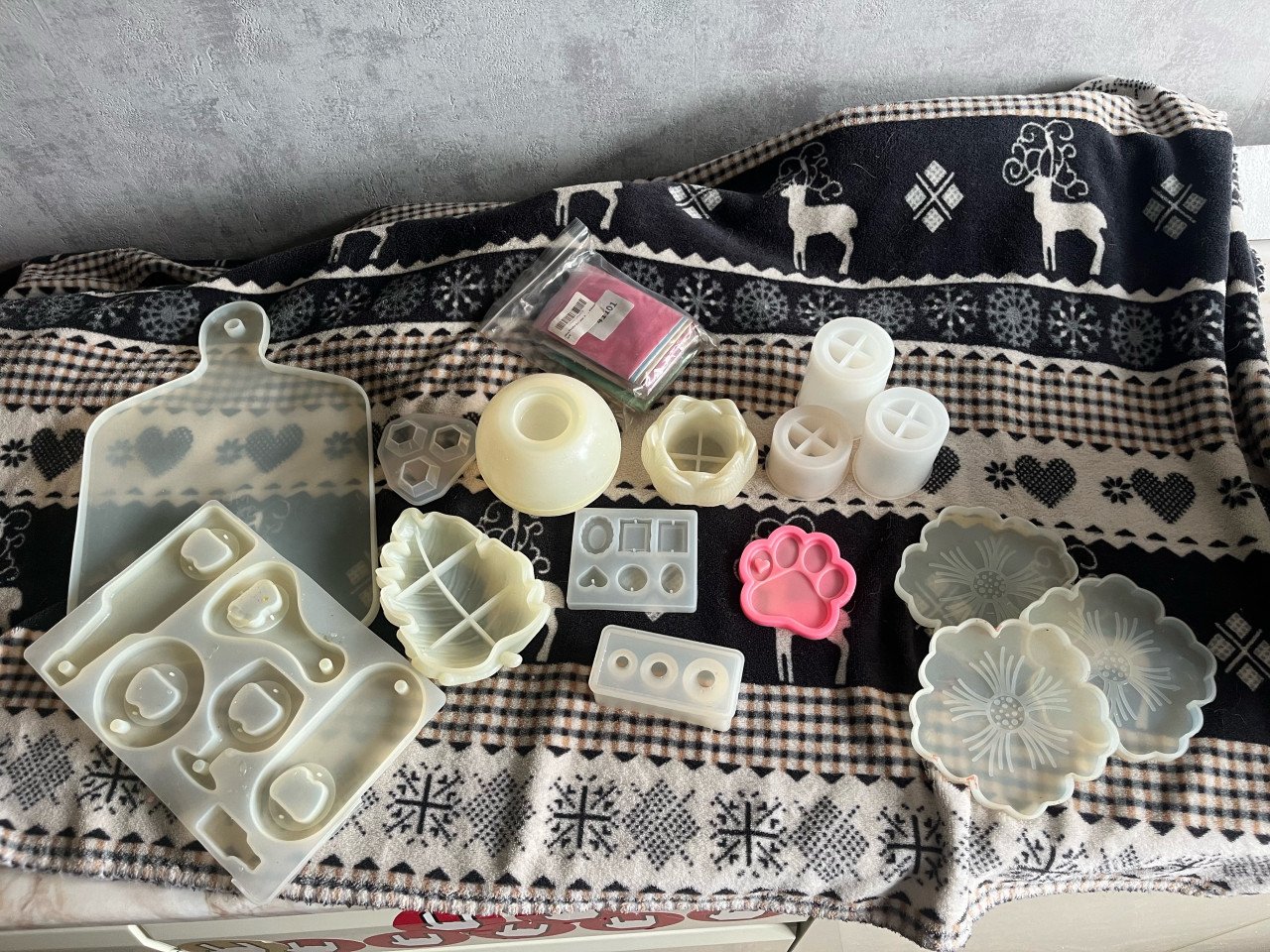 Vormpjes voor epoxy