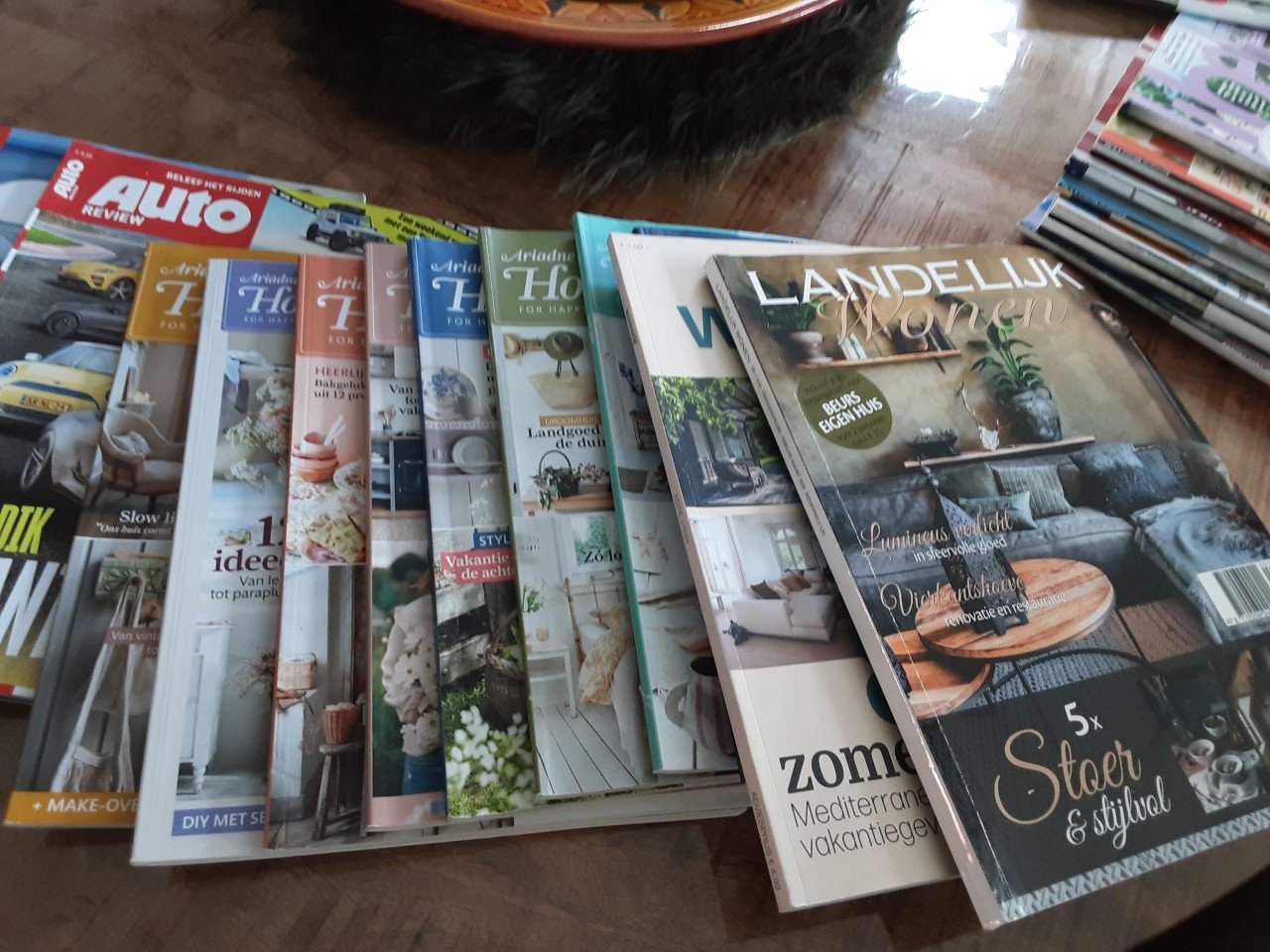 Heel veel tijdschriften