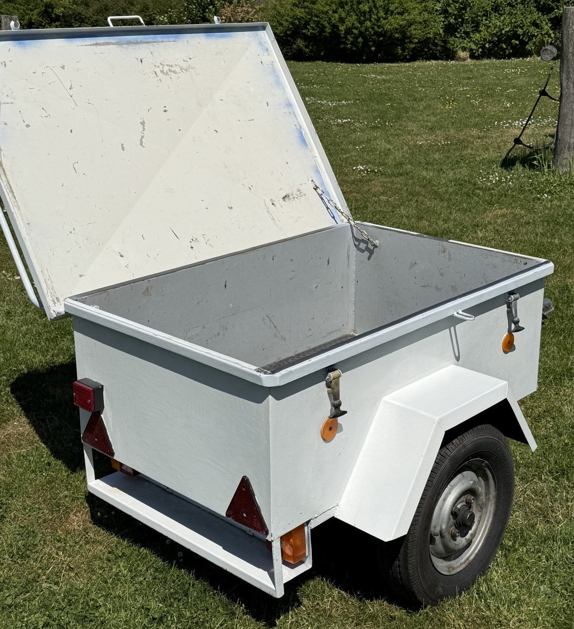 Bagage aanhangwagen “type Gookar” Geheel van staal