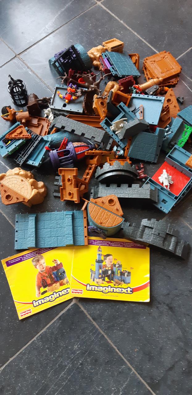Imaginext kasteel + extra toren van Fisher Price